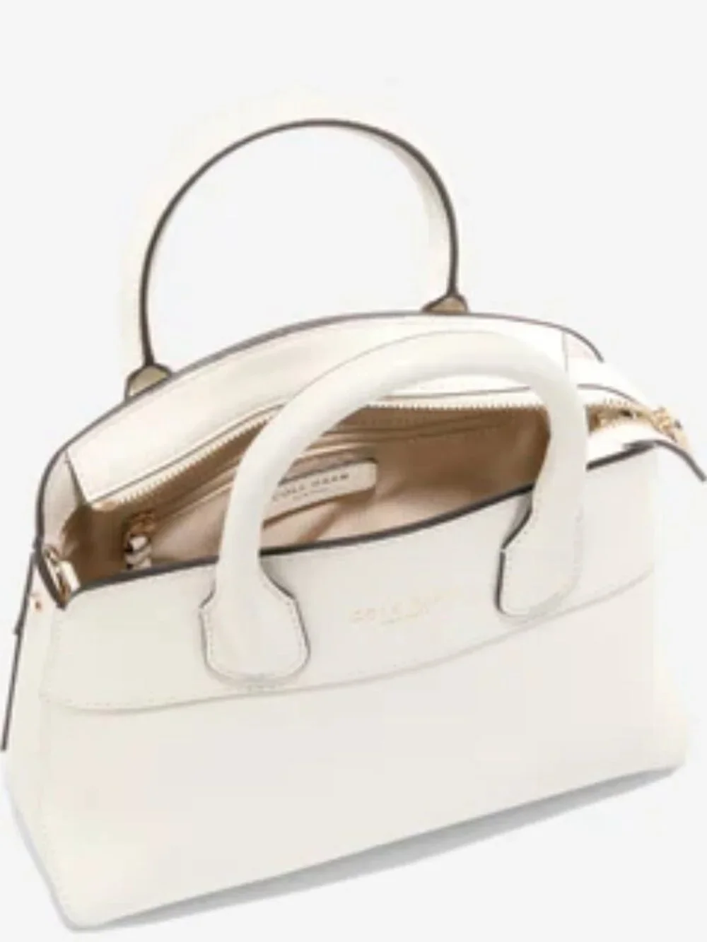 NWT ✅ Cole Haan THE LADY Small Satchel Bag POWDER #U08298 ✨ NWT + Dust Bag